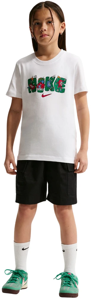 Marškinėliai vaikams Nike Sportswear balta IM9534 100 (XL)