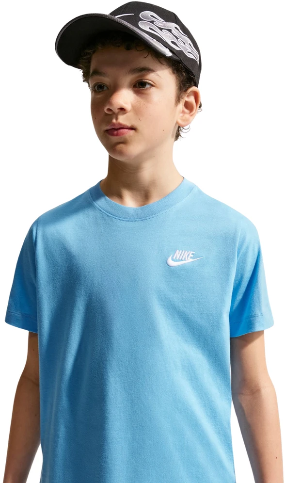 Marškinėliai vaikams Nike Sportswear jasnoniebieska FZ5177 497 (XL)