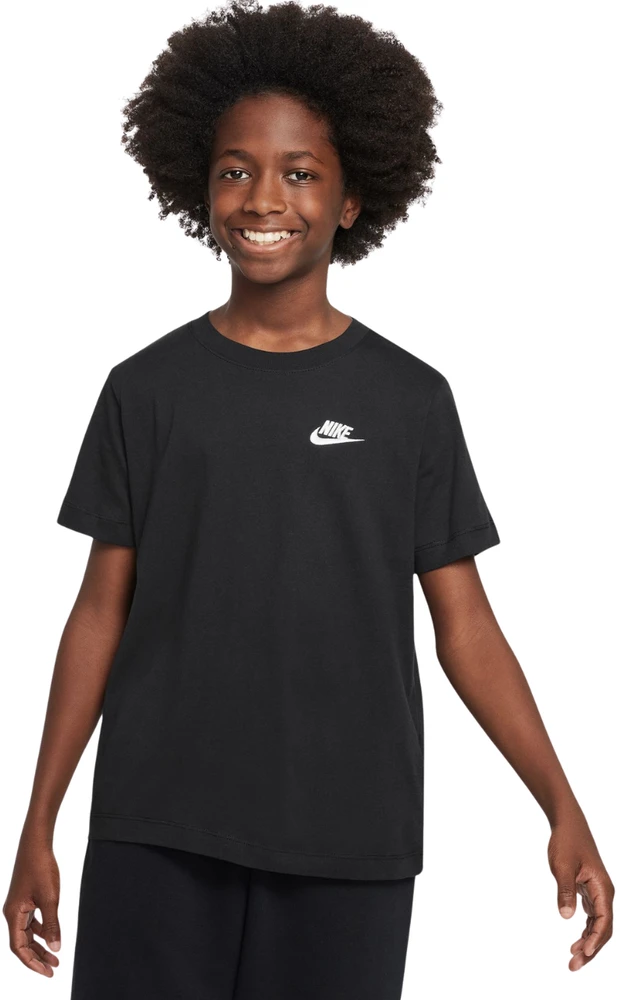 Vaikiški „Nike Sportswear“ marškinėliai, juodi, FZ5177 010