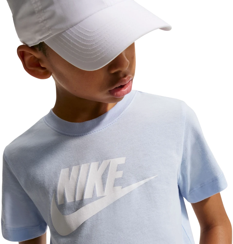 Marškinėliai vaikams Nike Sportswear melsva FZ5178 407 (M)