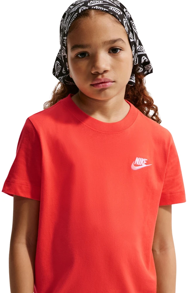 Marškinėliai vaikams Nike Sportswear oranžinė FZ5177 842 (XL)