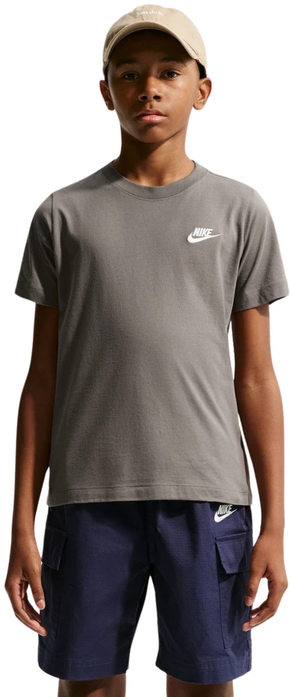 Marškinėliai vaikams Nike Sportswear pilka FZ5177 289 (S)