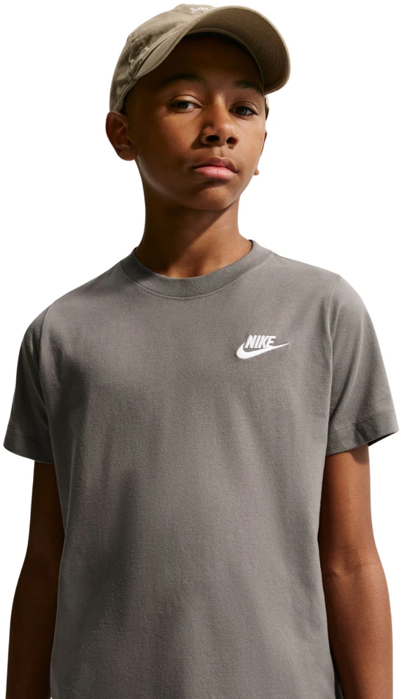Marškinėliai vaikams Nike Sportswear pilka FZ5177 289 (S)