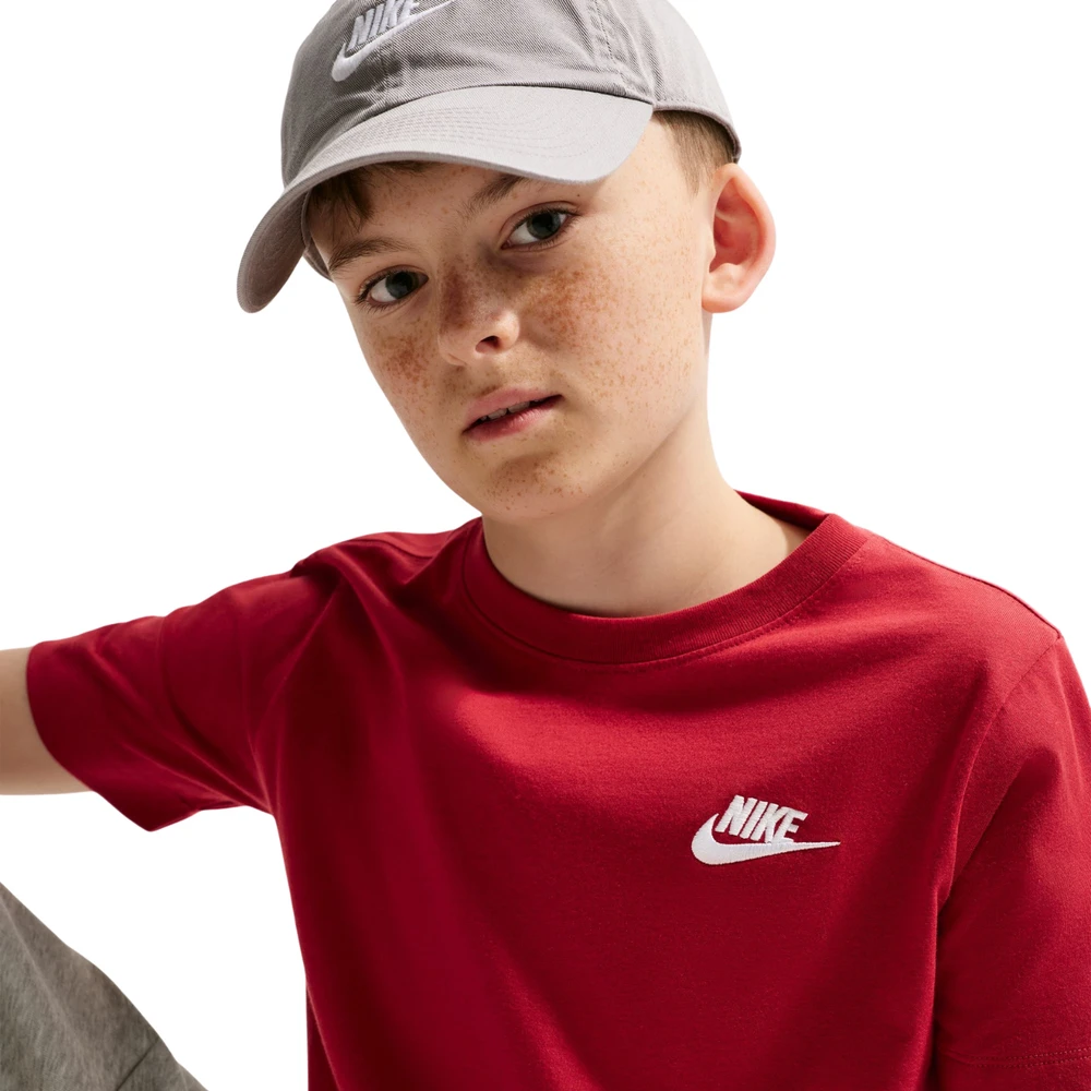 Marškinėliai vaikams Nike Sportswear raudona FZ5177 608 (S)