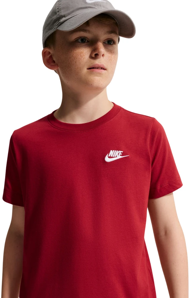 Marškinėliai vaikams Nike Sportswear raudona FZ5177 608 (S)