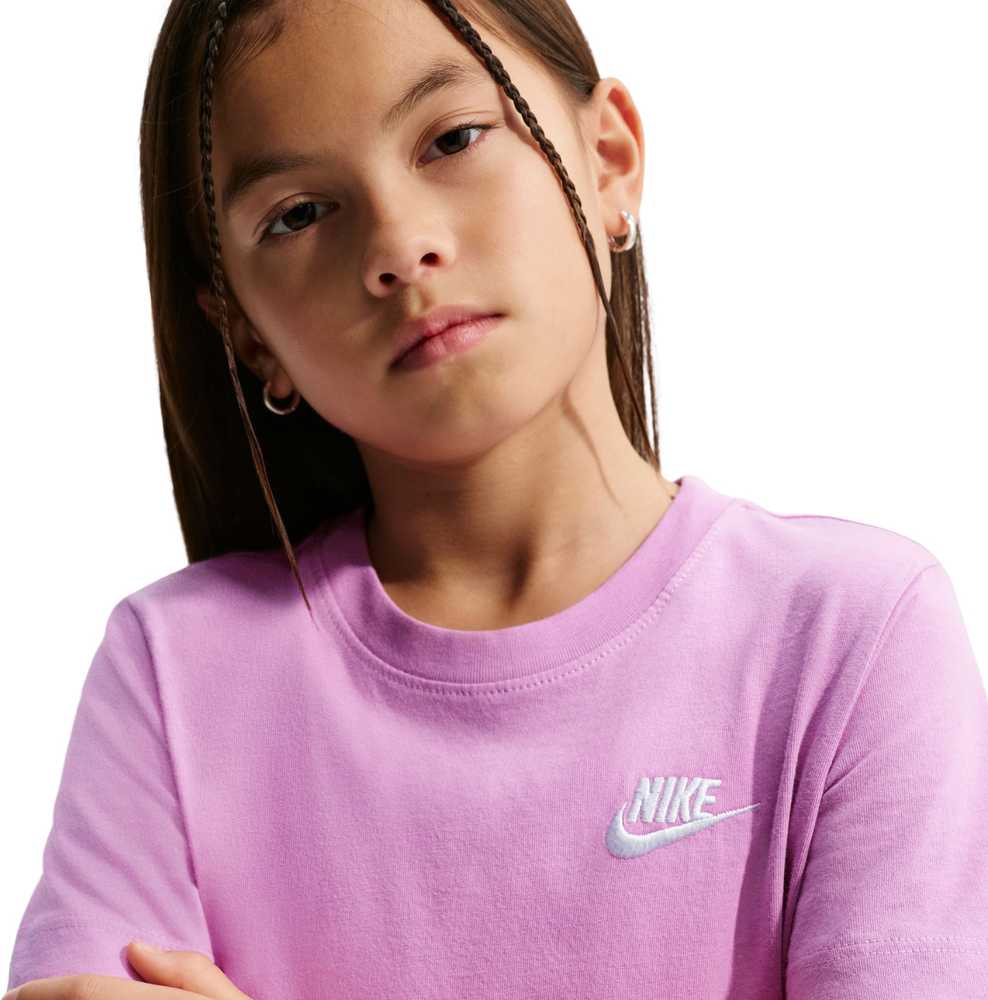 Vaikiški marškinėliai Nike Sportswear, rožiniai, FZ5177 503