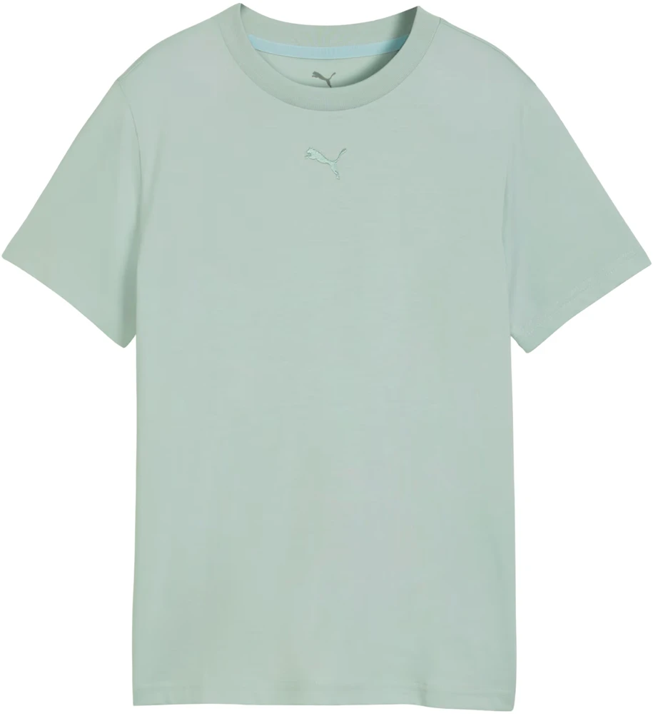 Marškinėliai vaikams Puma ESS Centered Cat Logo Tee miętowa 692972 29 (140cm)