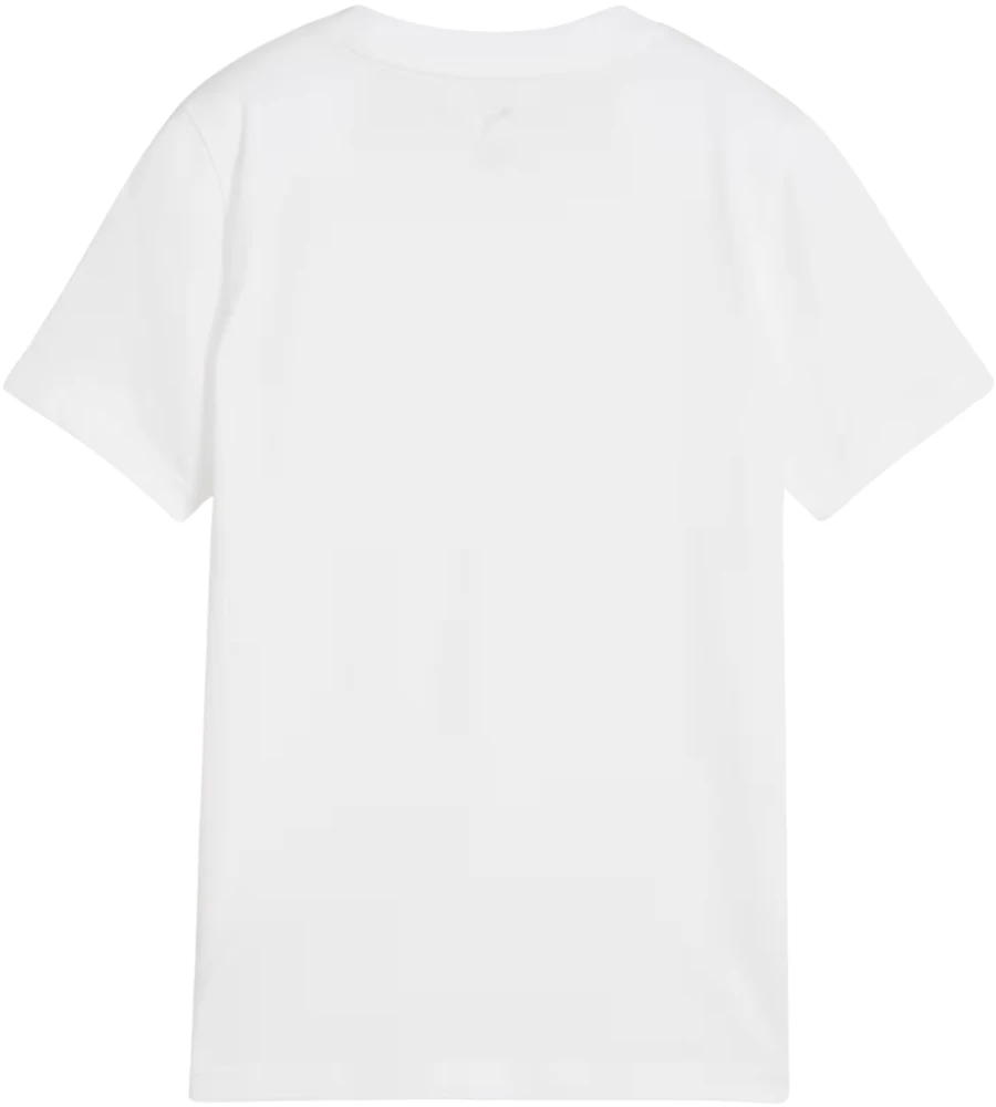 Marškinėliai vaikams Puma Ess Script Tee balta 692542 02 (152cm)