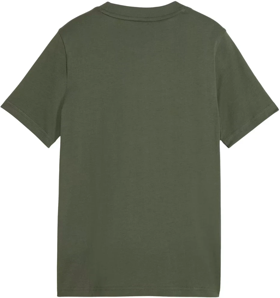 Marškinėliai vaikams Puma ESS Small No.1 Logo Centered Tee khaki 692975 86 (128cm)