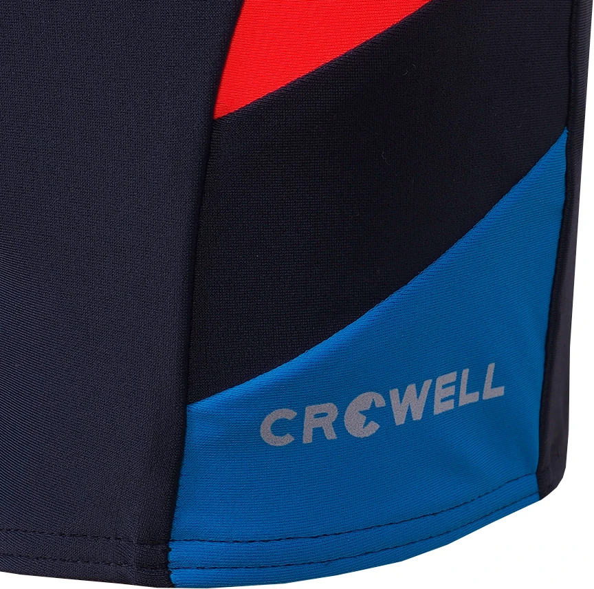 Maudymosi kostiumas dla chłopca Crowell Lenny kol.02 granatowo-oranžinė-mėlyna (134cm)