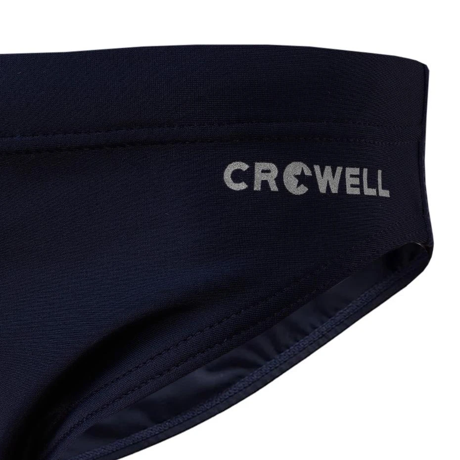 Maudymo kostiumai berniukui Crowell Oscar col.02 tamsiai mėlynas-geltonas (116cm)