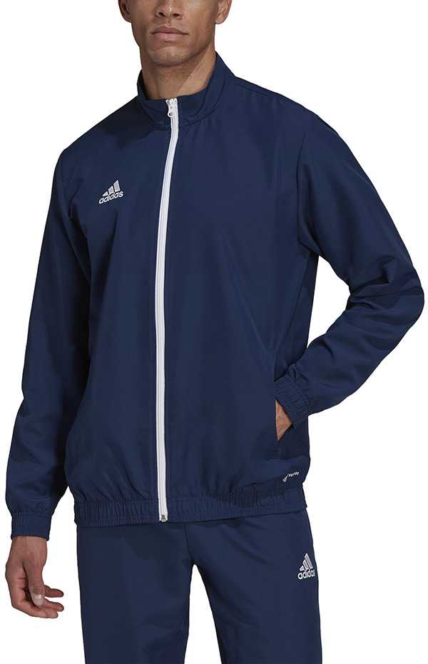 Megztinis Adidas Entrada 22 Presentation Striukė tamsiai mėlyna HB0571 (L)