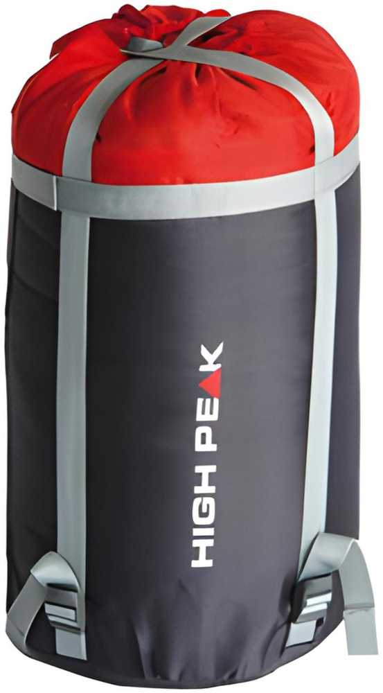 Miegmaišis High Peak Pak 1000 Eco 220x80x50 cm zielono-raudona 23251