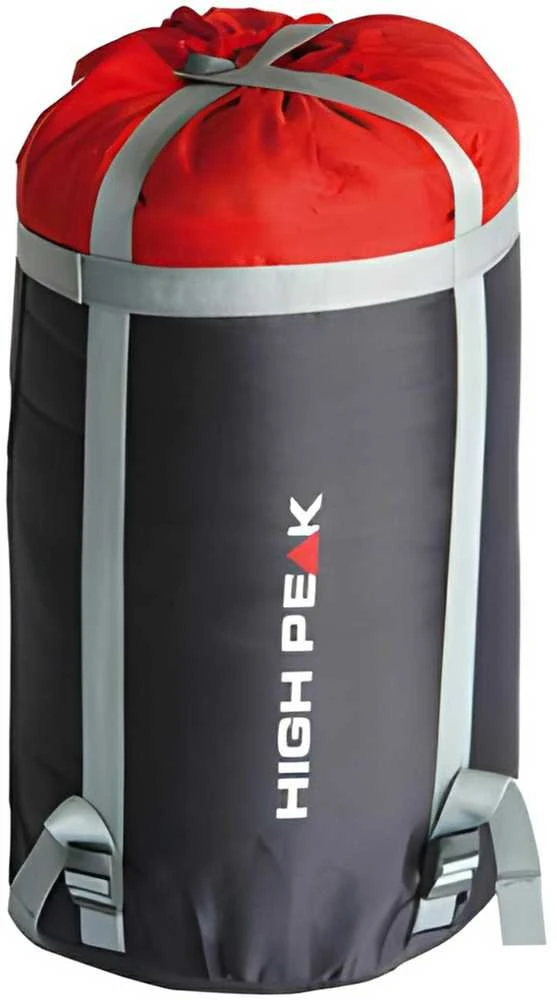 High Peak mummy sleeping bag Pak 600 ECO (dark žalias/red)