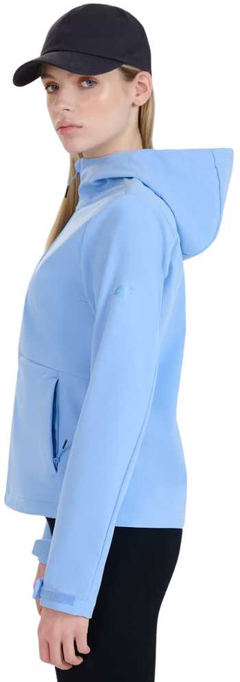 Moteriška softshell striukė 4F F320, mėlyna