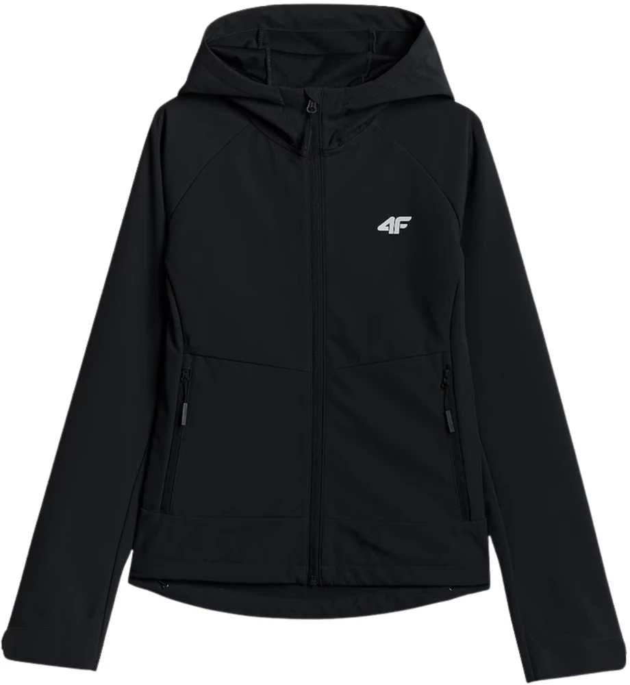 Moteriška striukė softshell 4F F546 tamsiai juoda 4FWSS26TSOFF546 20S (2XL)