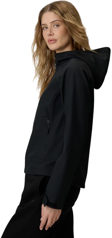 Moteriška striukė softshell 4F F546 tamsiai juoda 4FWSS26TSOFF546 20S (2XL)