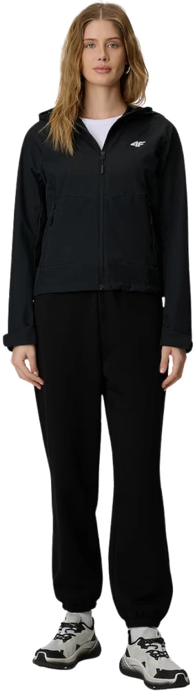 Moteriška striukė softshell 4F F546 tamsiai juoda 4FWSS26TSOFF546 20S (2XL)
