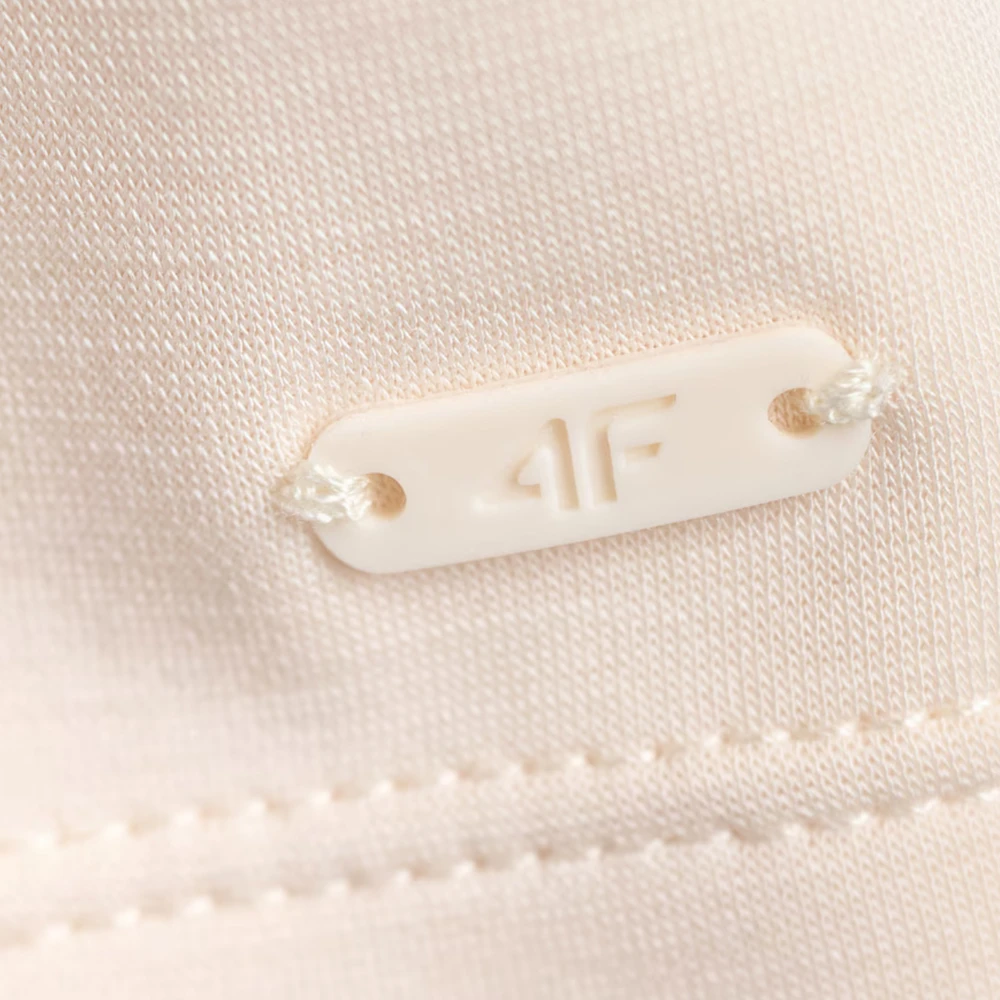 Moteriški marškinėliai 4F F3489 kreminė 4FWAW26TTSHF3489 12S (XL)
