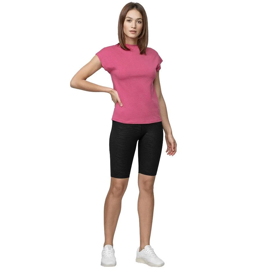 Marškinėliai moterims 4f T-shirt H4L21TSD038, rožiniai