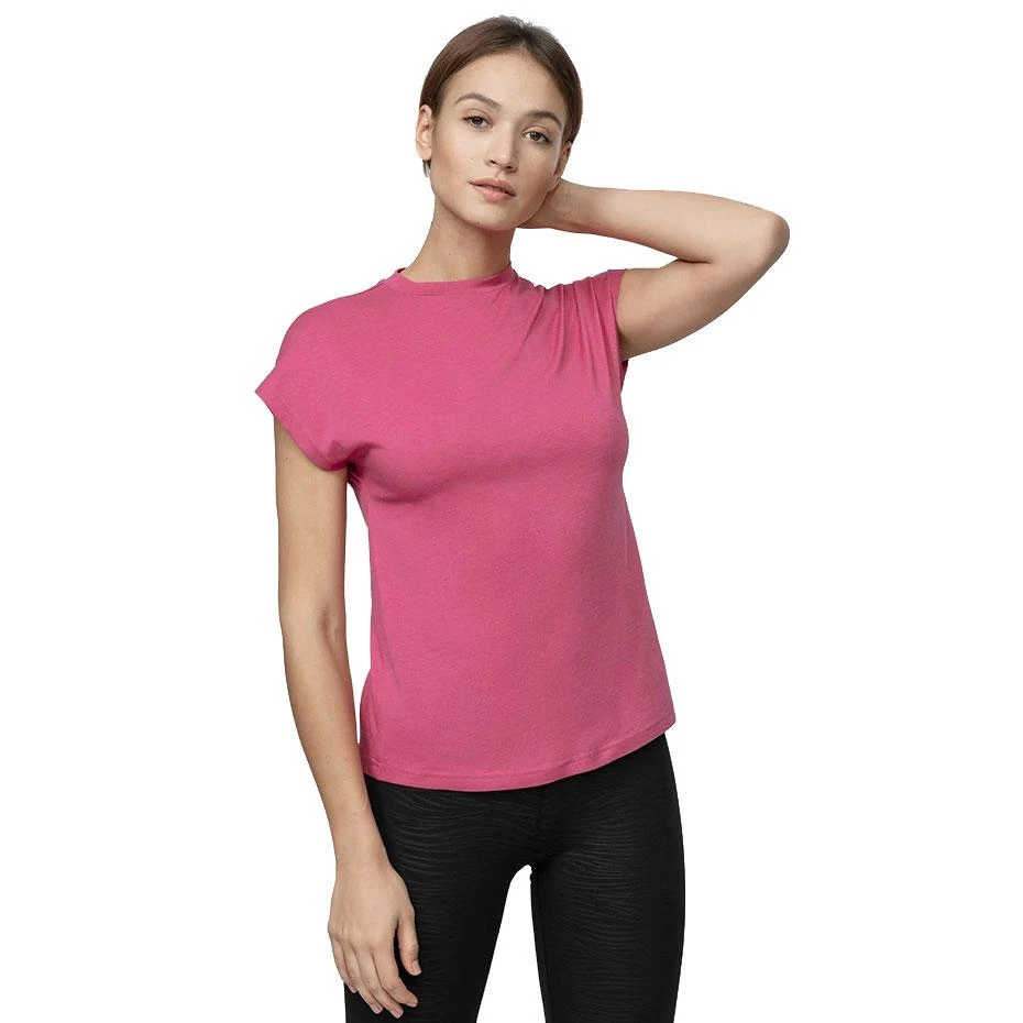 Marškinėliai moterims 4f T-shirt H4L21TSD038, rožiniai