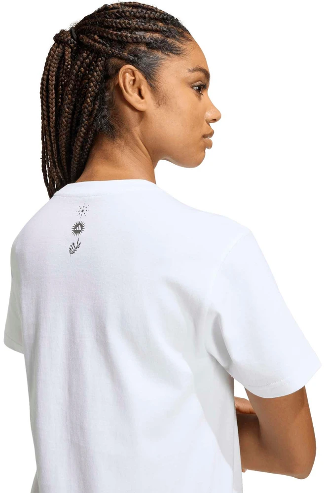 Moteriški marškinėliai adidas Animal Graphic balta KT9719 (M)