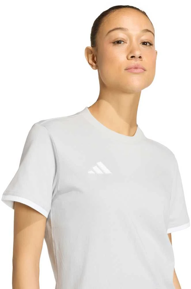 Moteriški marškinėliai adidas Entrada 26 Tee pilka JZ6680 (S)