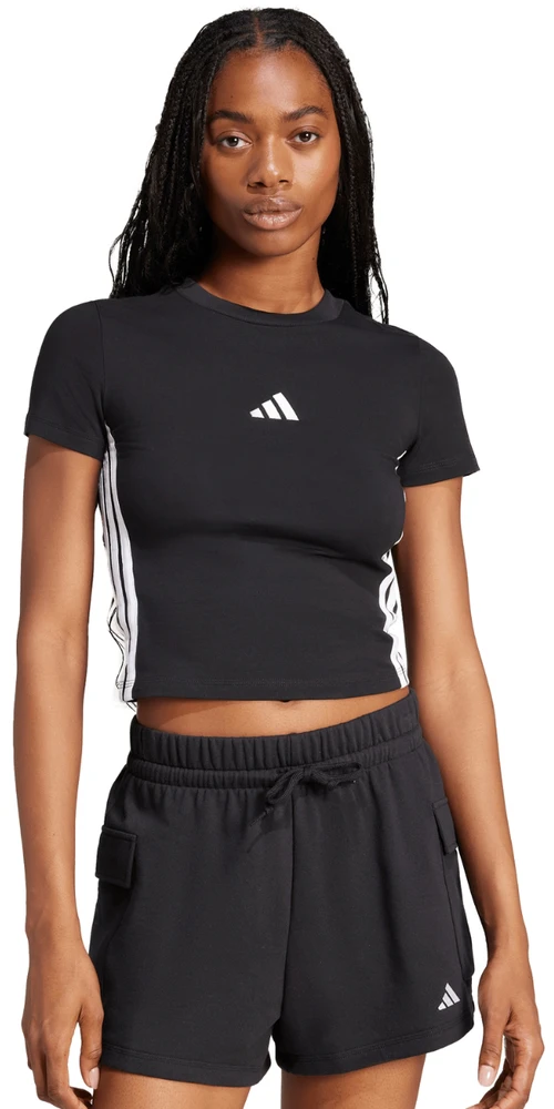 adidas Essentials 3-Juostelių Slim Kūdikio Marškinėliai W JC8325