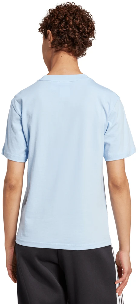 Moteriški marškinėliai adidas Essentials Small Logo jasnoniebieska JY4962 (L)