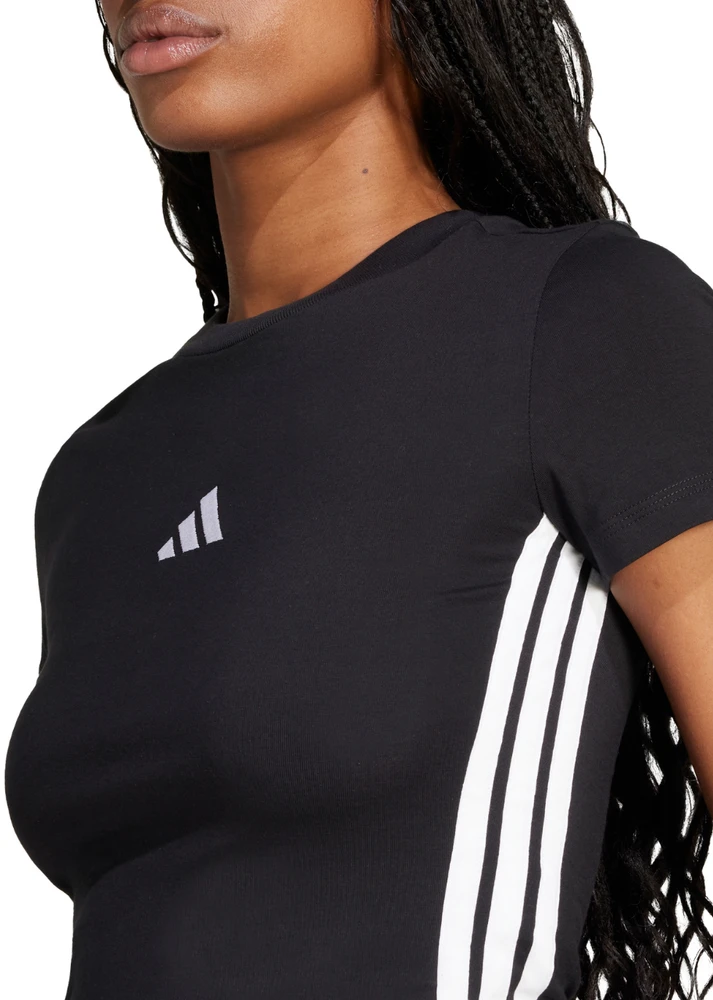 adidas Essentials 3-Juostelių Slim Kūdikio Marškinėliai W JC8325