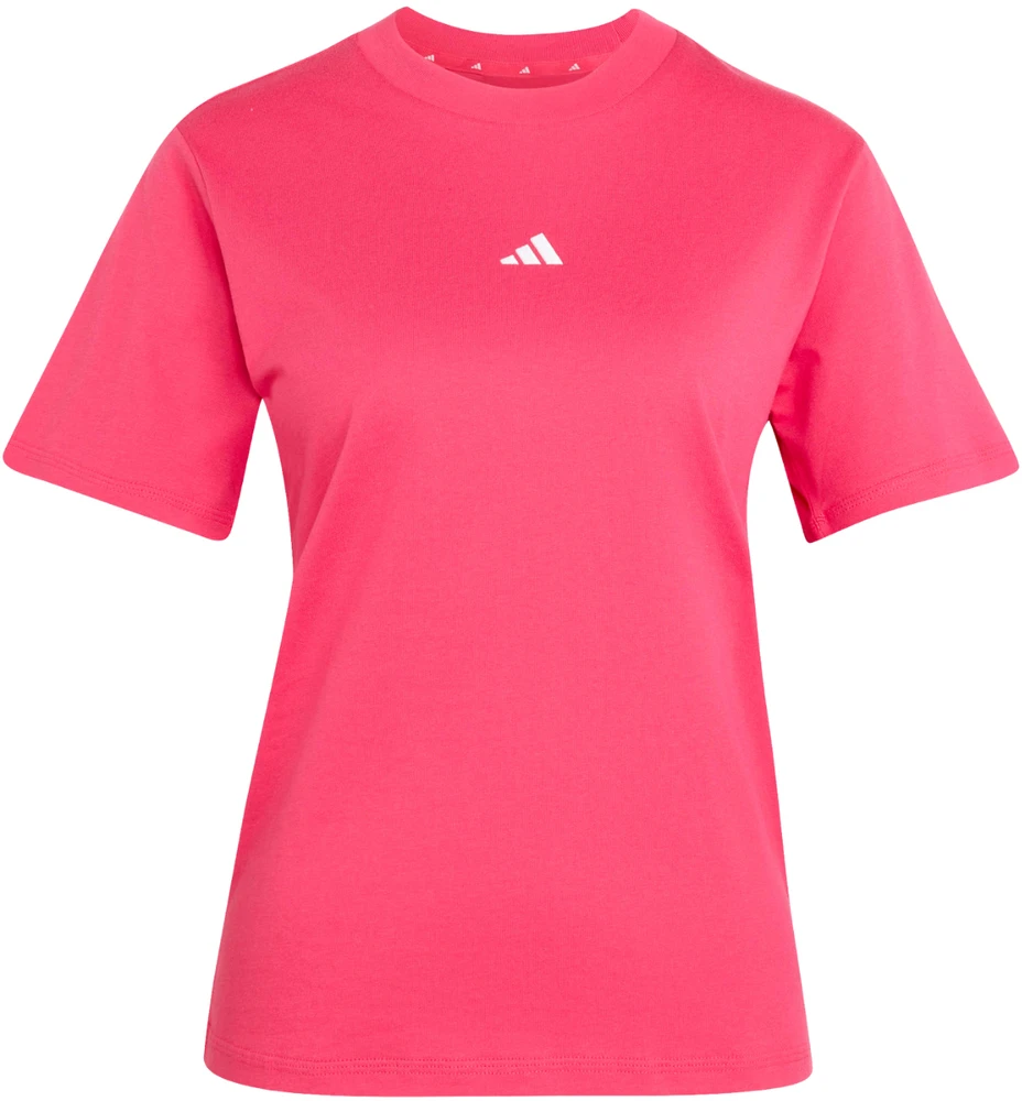 Moteriški marškinėliai adidas Essentials Small Logo rožinė KF8395 (XL)