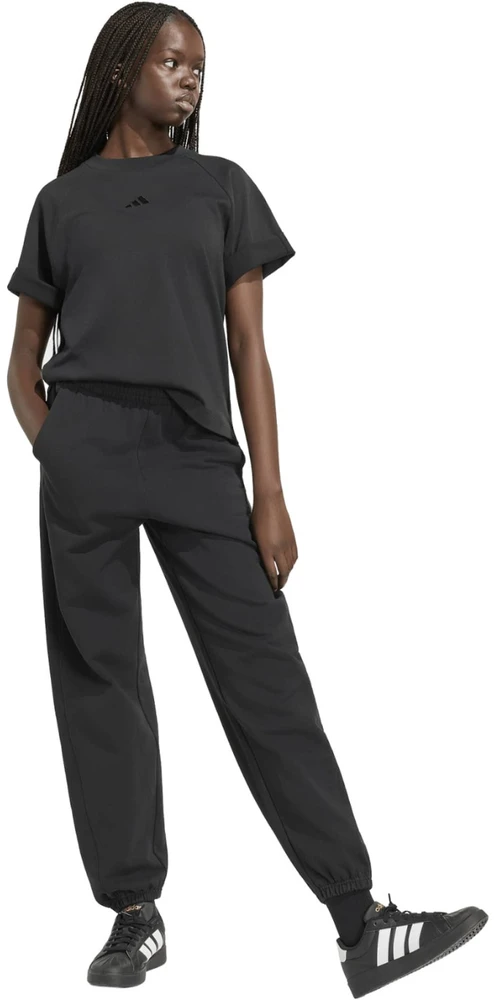 Moteriški marškinėliai adidas Kit Small Logo juoda KF2433 (S)