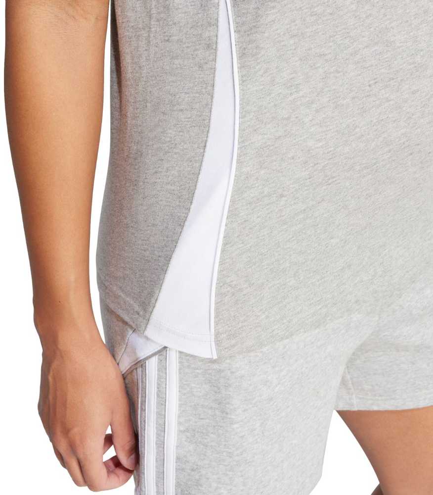 Moteriški marškinėliai adidas Tiro 24 Sweat Tee pilka IR9355 (L)