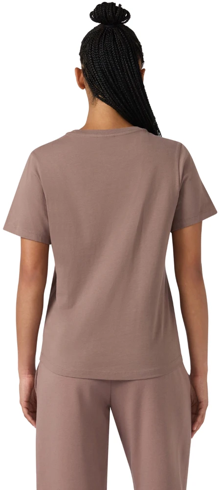 Moteriški marškinėliai Champion Short Sleeve ciemny beż 119125 MS513 (S)