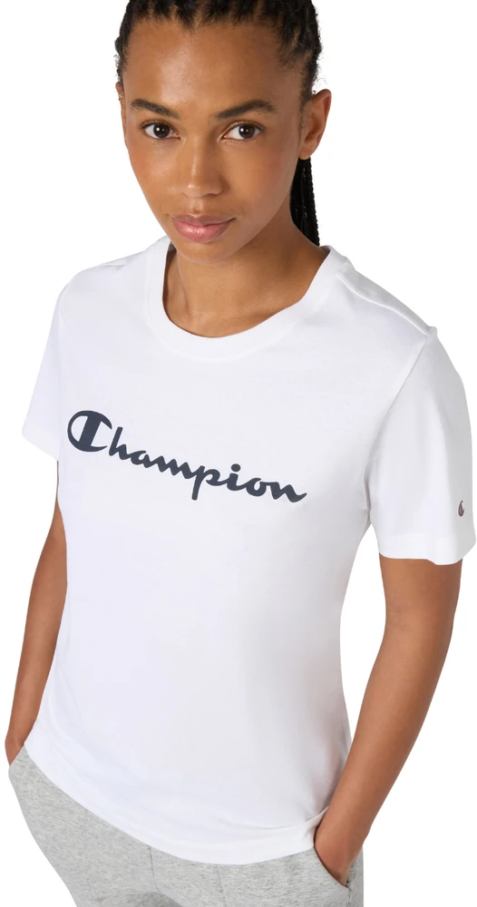 Moteriški marškinėliai Champion Short Sleeve balta 118428 WW001 (S)