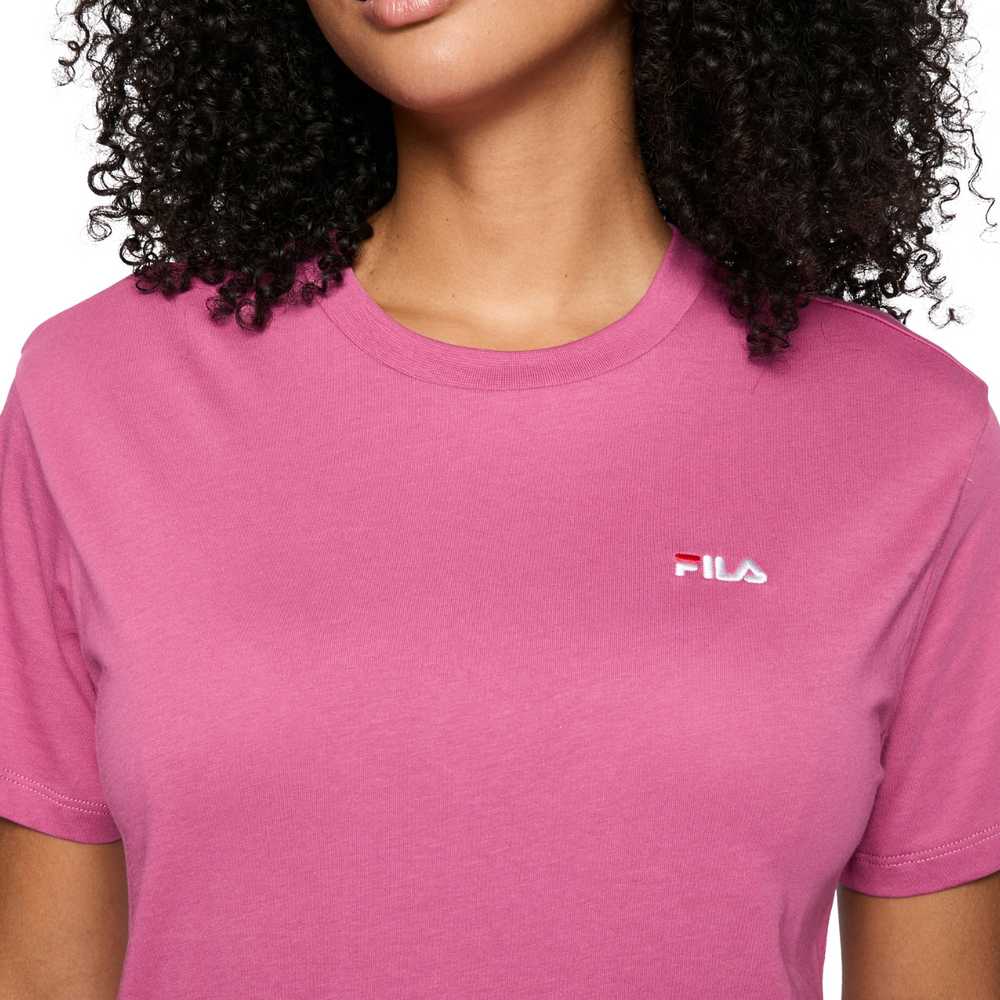 Fila Holdings Moteriški marškinėliai Fila Binedorf rožinė FAW0452 40106 (L)