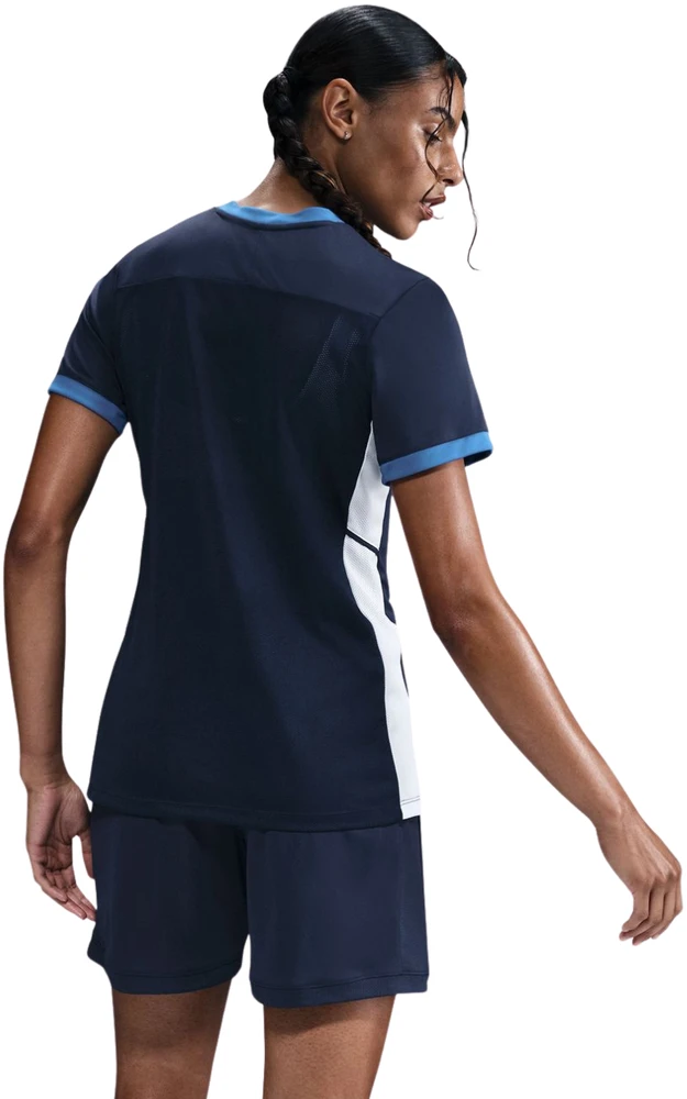 Moteriški marškinėliai Nike Dri-Fit Academy 25 SS tamsiai mėlyna FZ9756 410 (L)