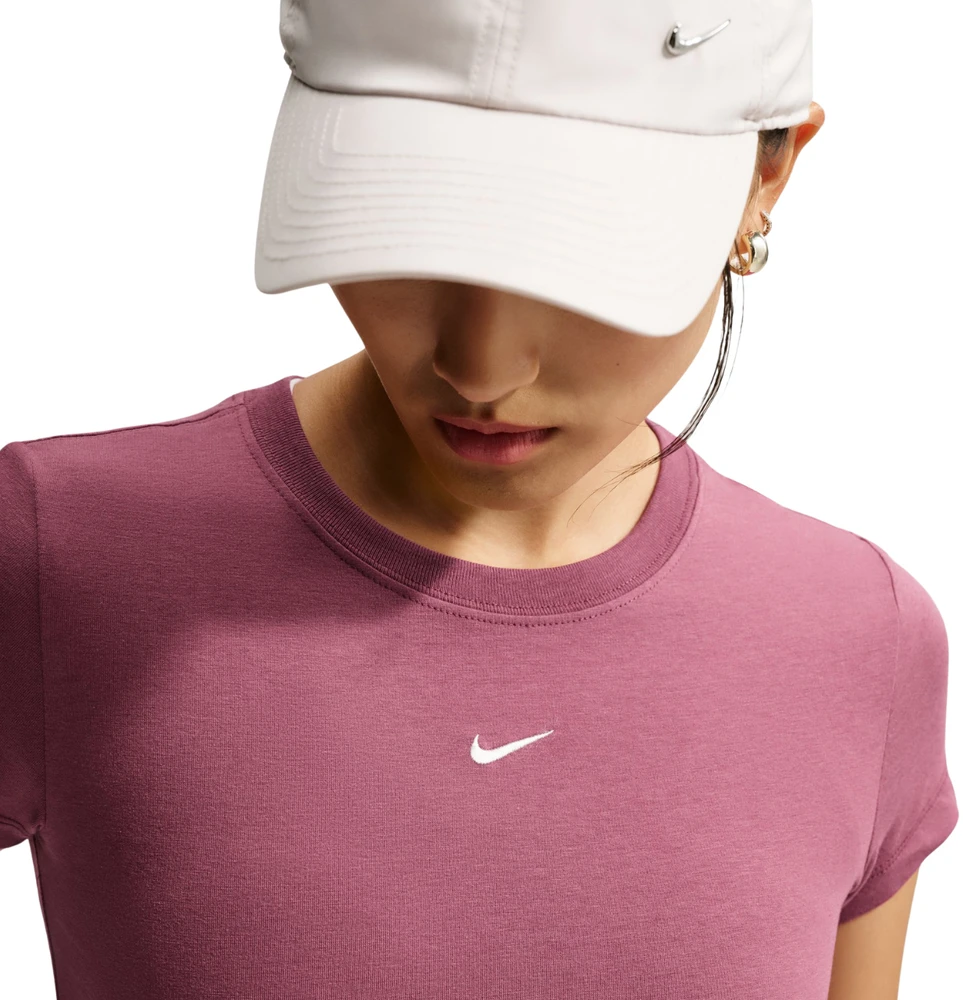 Moteriški marškinėliai Nike Sportswear Chill Knit rožinė FV5508 654 (L)