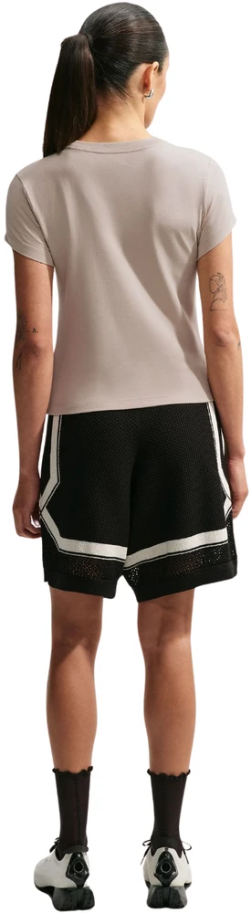 Moteriški marškinėliai Nike Sportswear Chill Knit kreminė FV5508 236 (S)