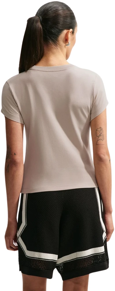 Moteriški marškinėliai Nike Sportswear Chill Knit kreminė FV5508 236 (S)