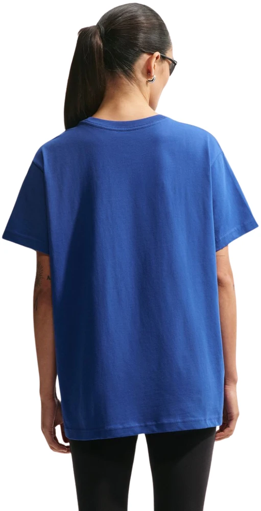 Moteriški marškinėliai Nike Sportswear Classic mėlyna IM6396 417 (L)