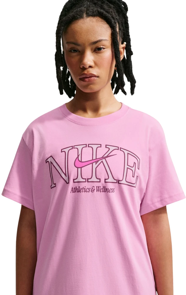 Moteriški marškinėliai Nike Sportswear Classic rožinė IM6396 621 (M)