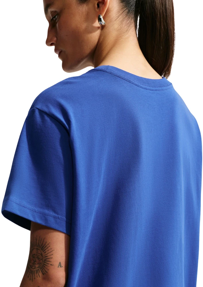 Moteriški marškinėliai Nike Sportswear Classic mėlyna IM6396 417 (L)