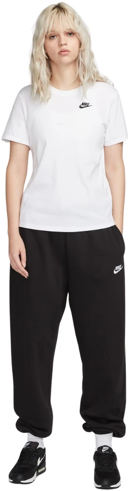 Moteriški marškinėliai Nike Sportswear Club Essentials balta DX7902 100 (2XL)