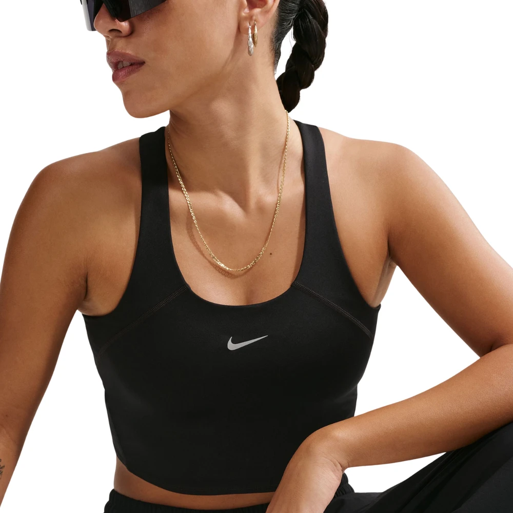 Moteriški marškinėliai Nike Tempo juoda II0420 010 (L)