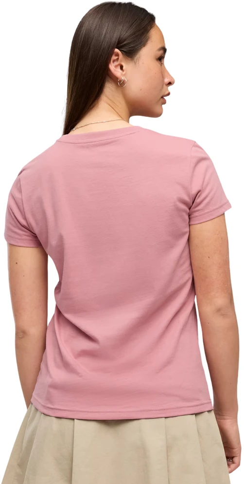 Moteriški marškinėliai Puma Ess Centered Cat Logo Tee rožinė 692916 48 (L)