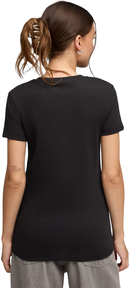 Moteriški marškinėliai Puma Ess Centered Cat Logo Tee juoda 692916 01 (L)