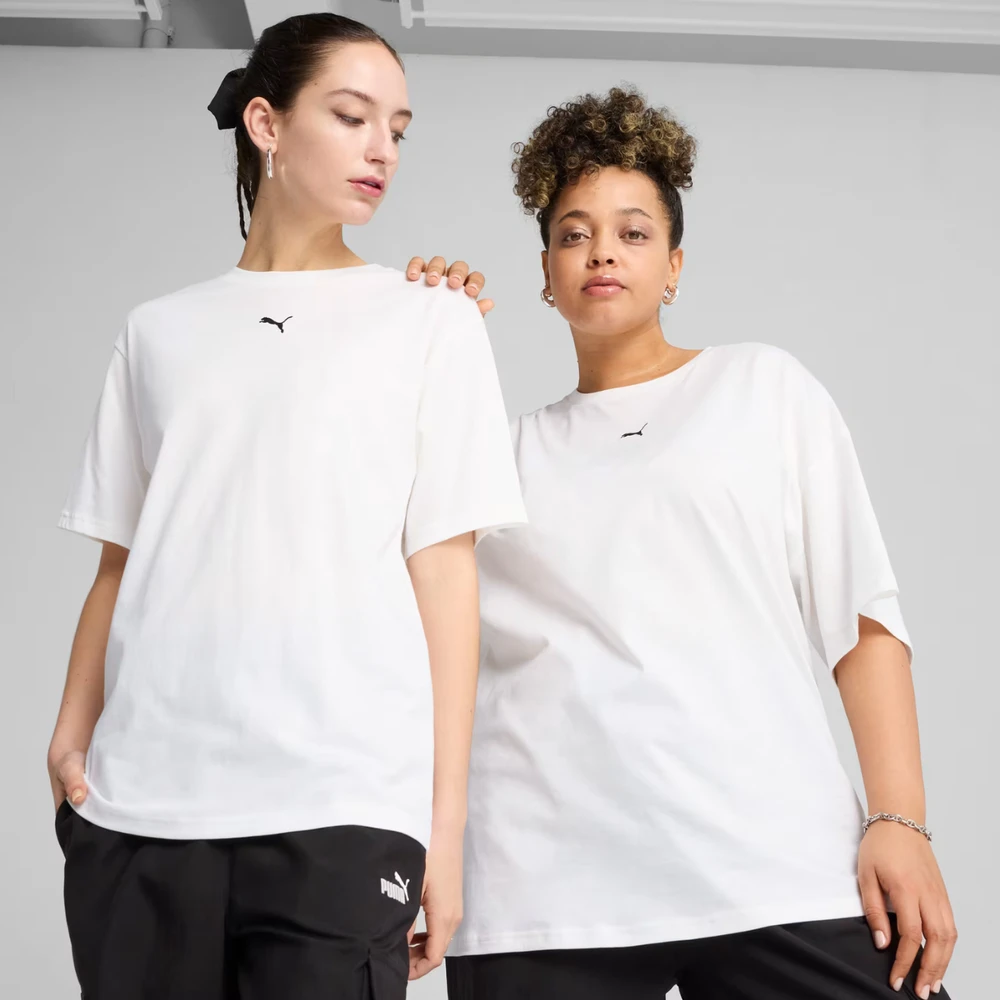 Moteriški marškinėliai Puma ESS Relaxed Tee balta 684971 02 (2XL)