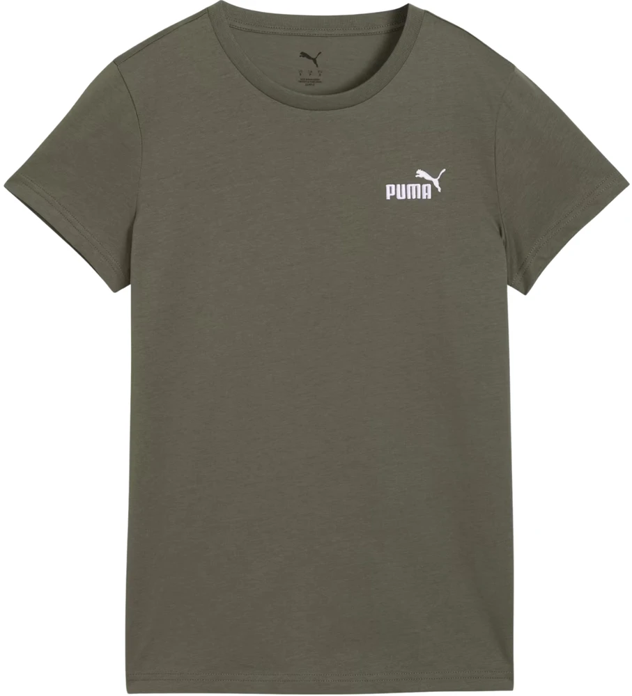 Moteriški marškinėliai Puma ESS Small No.1 Logo Tee(s) khaki 682373 69 (S)