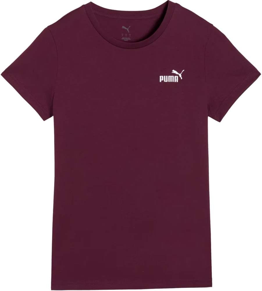 Moteriški marškinėliai Puma ESS Small No.1 Logo Tee(s) bordo spalvos 682373 24 (XL)